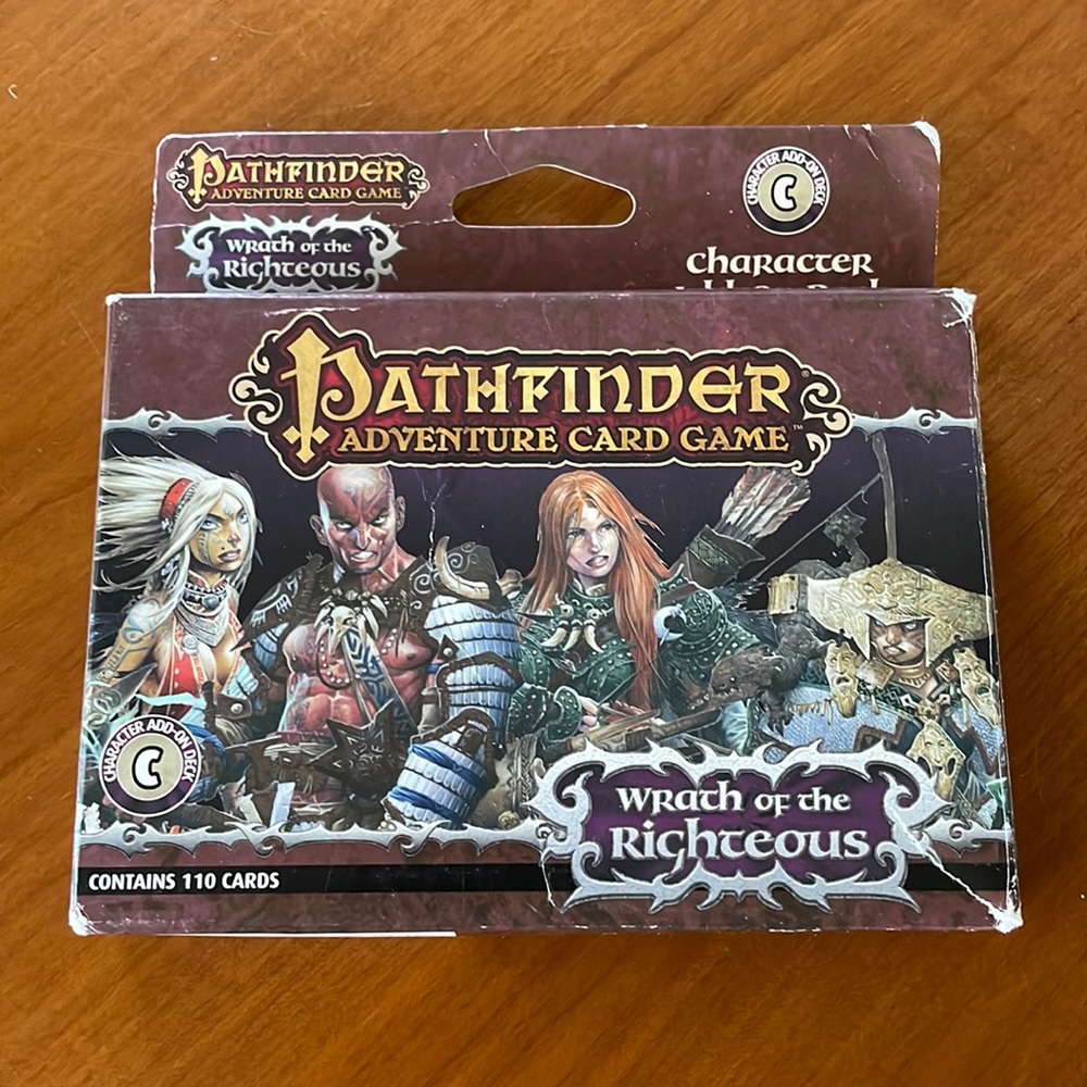 Pathfinder Adventure Card Game: Wrath of the Righteous (character add on deck C)